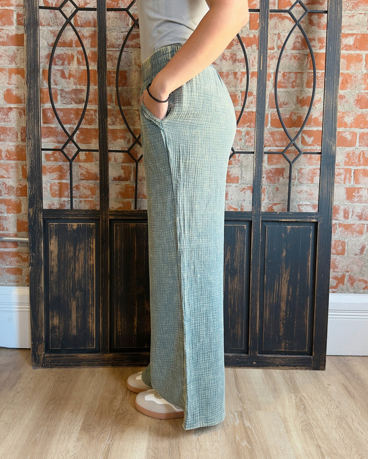 It's My Time Acid Wash Pants-Ash Jade