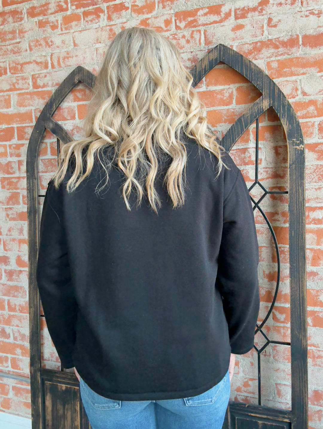Top Secret Fleece Half Button Up-2 Colors
