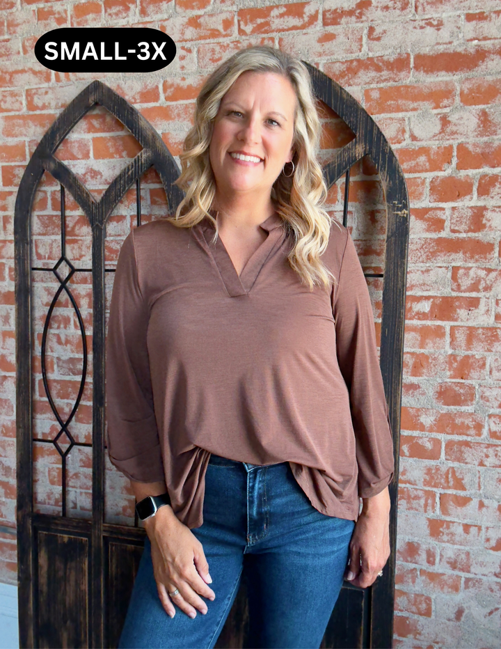 The One & Only Basic Lizzy-Dark Mocha