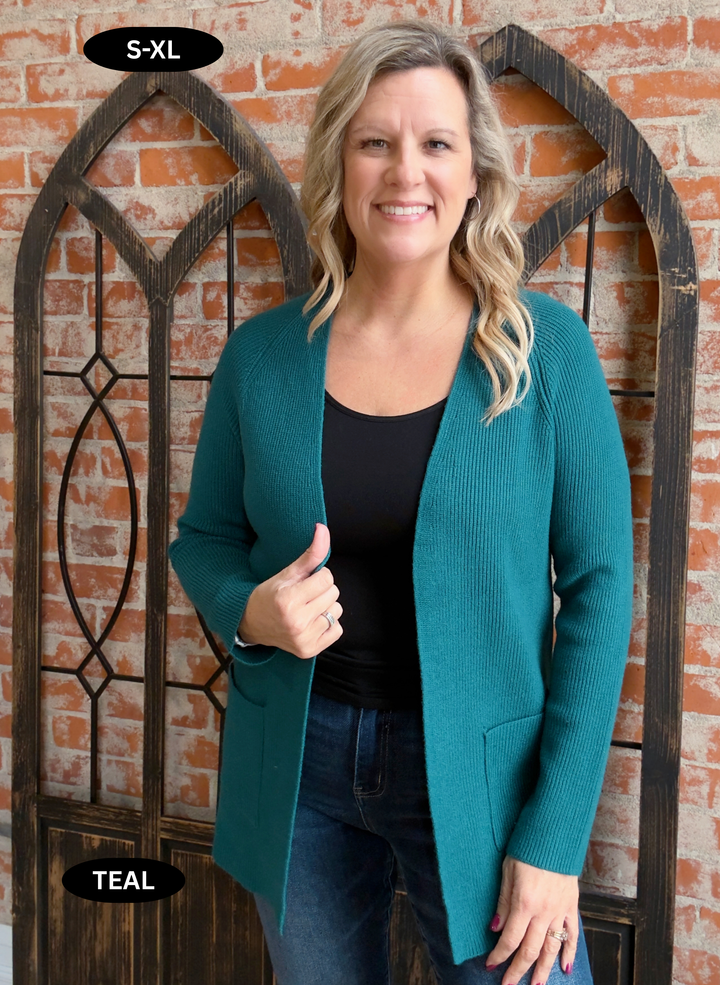I'll Be That Friend Cardigan-2 Colors