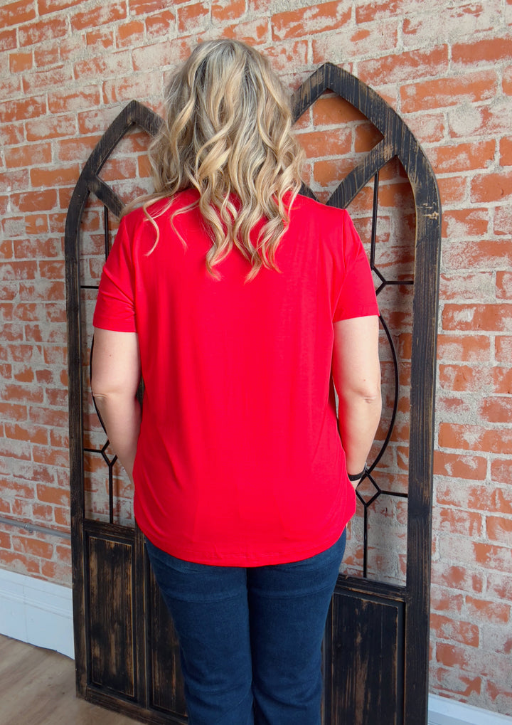 Best I've Ever Had Basic Tee-Patriotic Colors