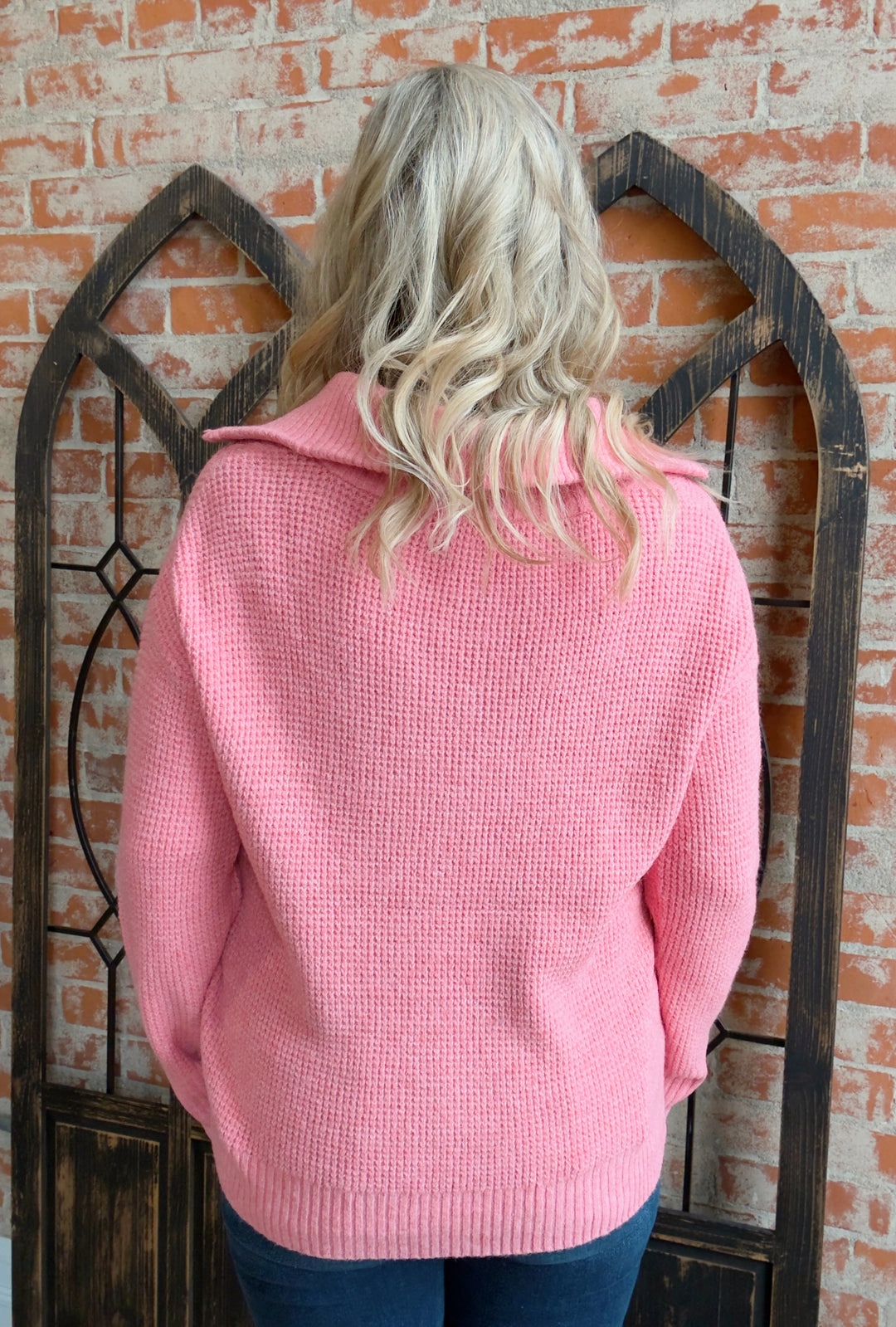 Take It Day To Day Halfzip Sweater