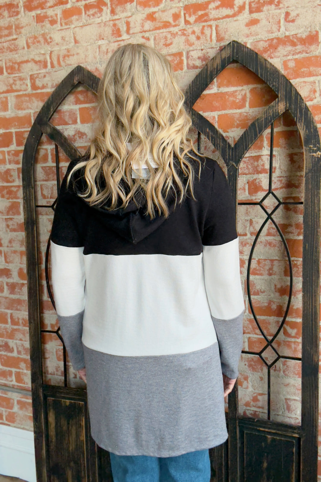 OSU Slay The Day Color Block Cardigan