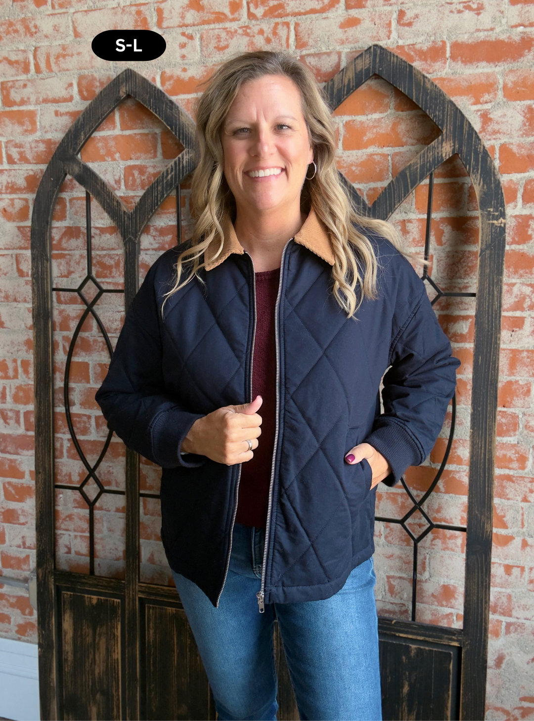 Keeping Me Warm Quilted Jacket