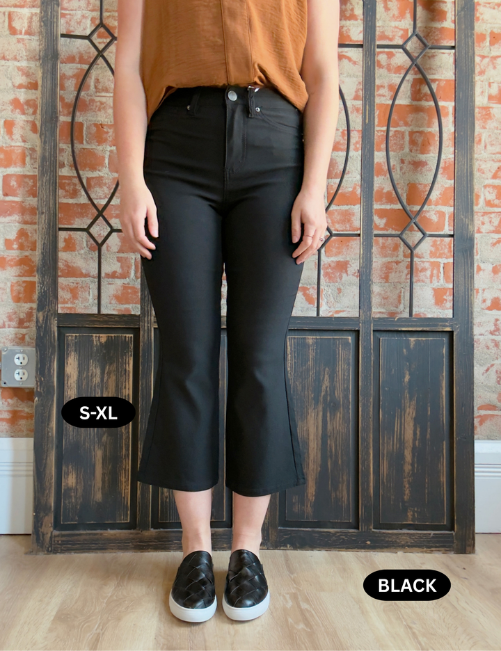 Magic Cropped Flare-2 Colors