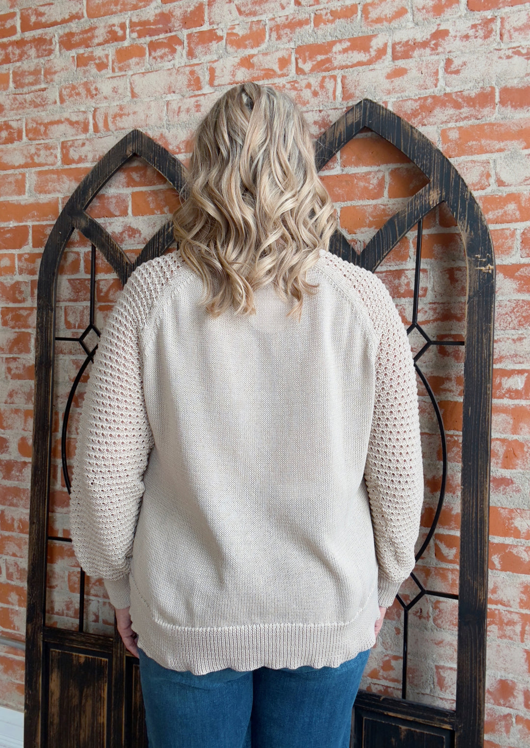 Give Me Your Reason Crochet Sweater