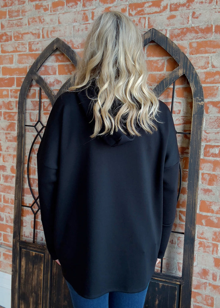 Finally Time Scuba Tunic Hoodie-2 Colors