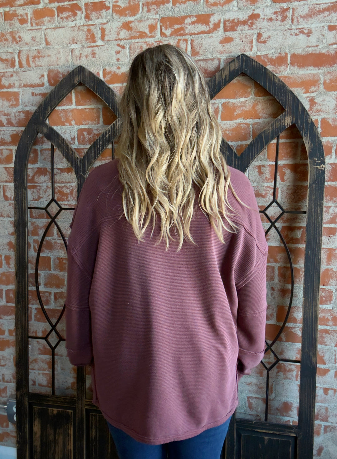 Keep Ya Close Ribbed Long Sleeve- 2 Colors