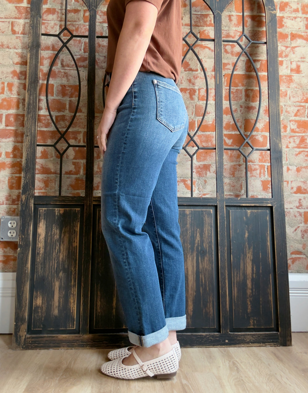Judy Blue Feel Alive Boyfriend Jean