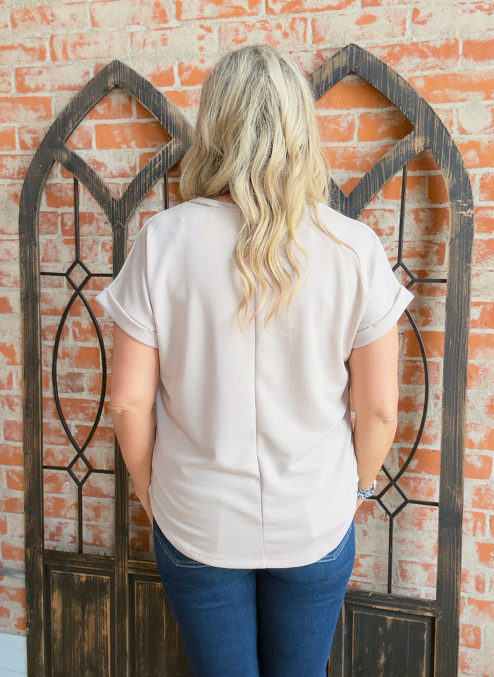 Take It With You Striped Tee