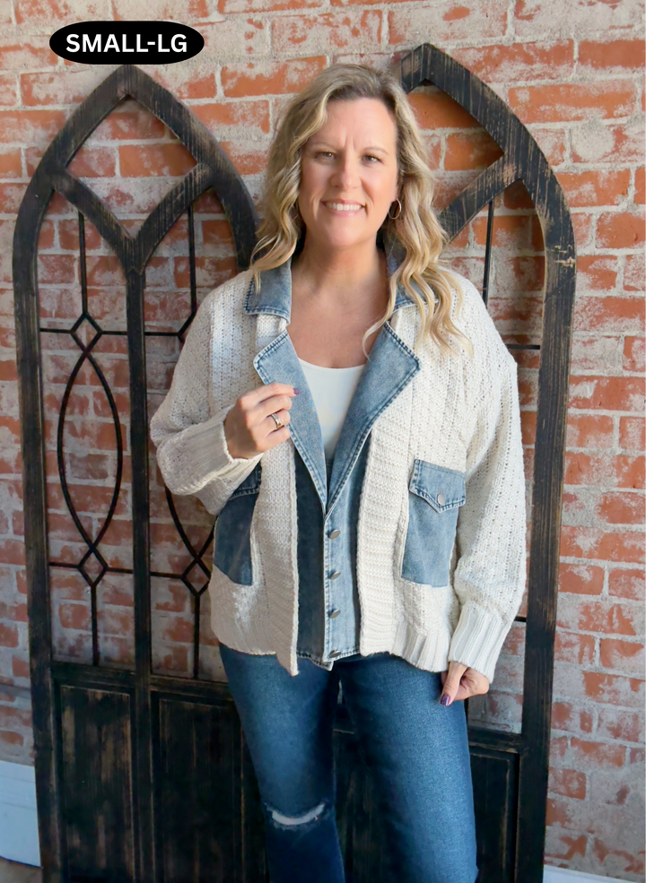 Star Of The Show Sweater Blazer