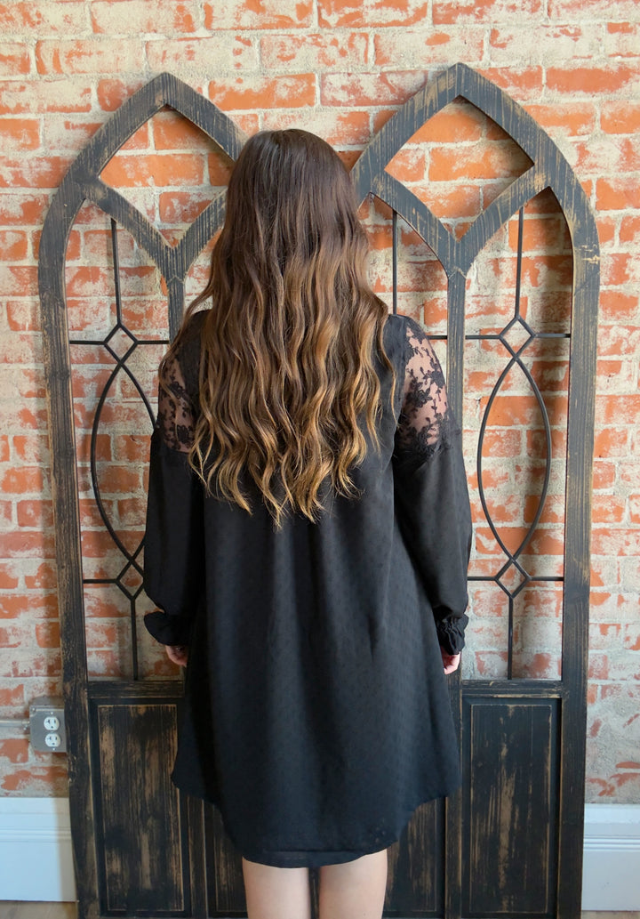 For The Festivities Lace Dress