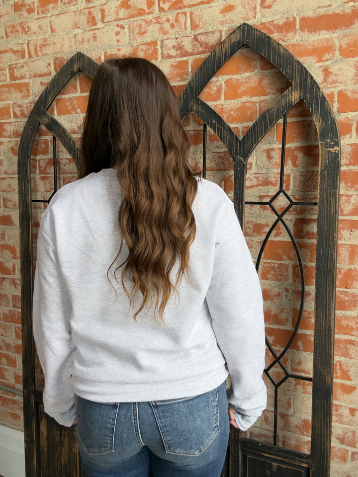 Vintage Oversized Print Titans Crewneck
