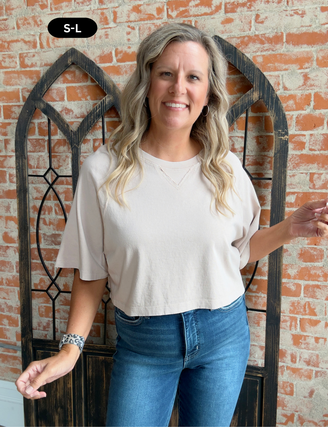 Don't Bother Cropped Tee