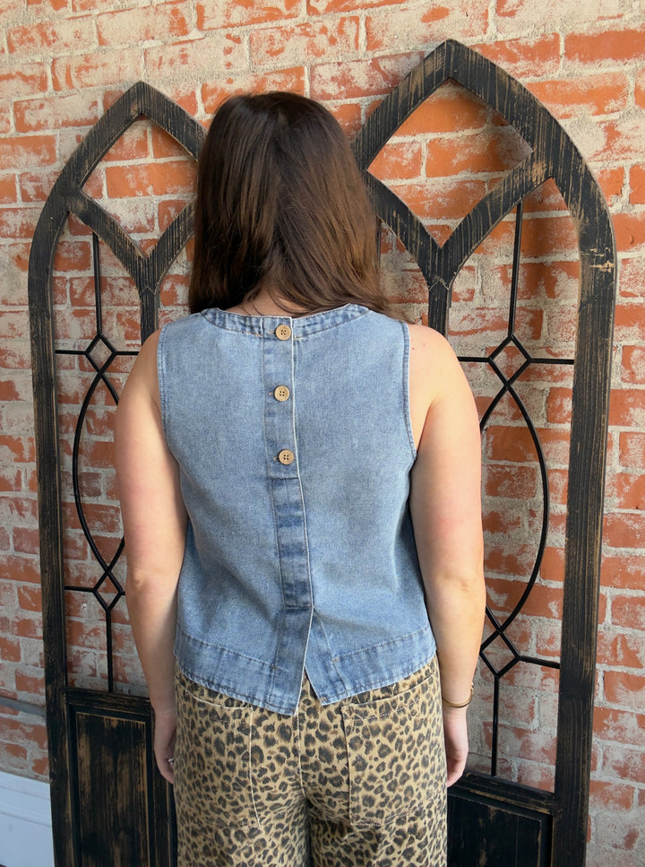 Nashville Nights Denim Tank