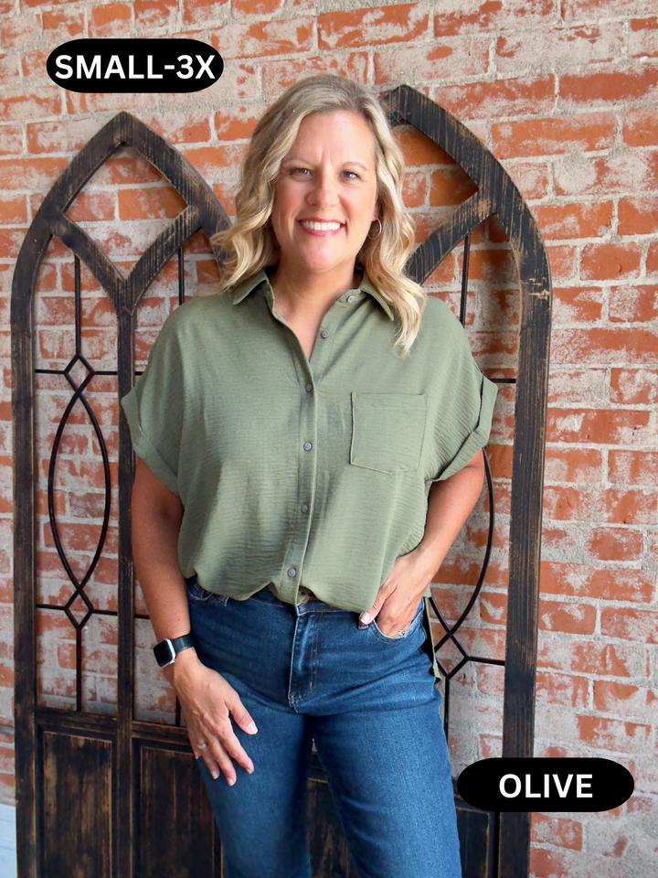 Here To Work Airflow Blouse-2 Colors