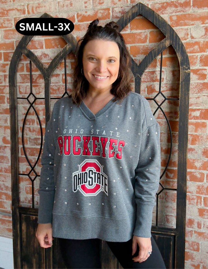 OSU Most Wanted Rhinestone Sweatshirt