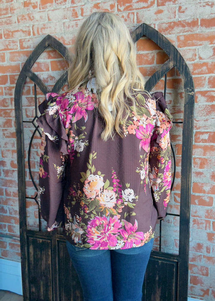 Make Me Feel Alive Floral Blouse