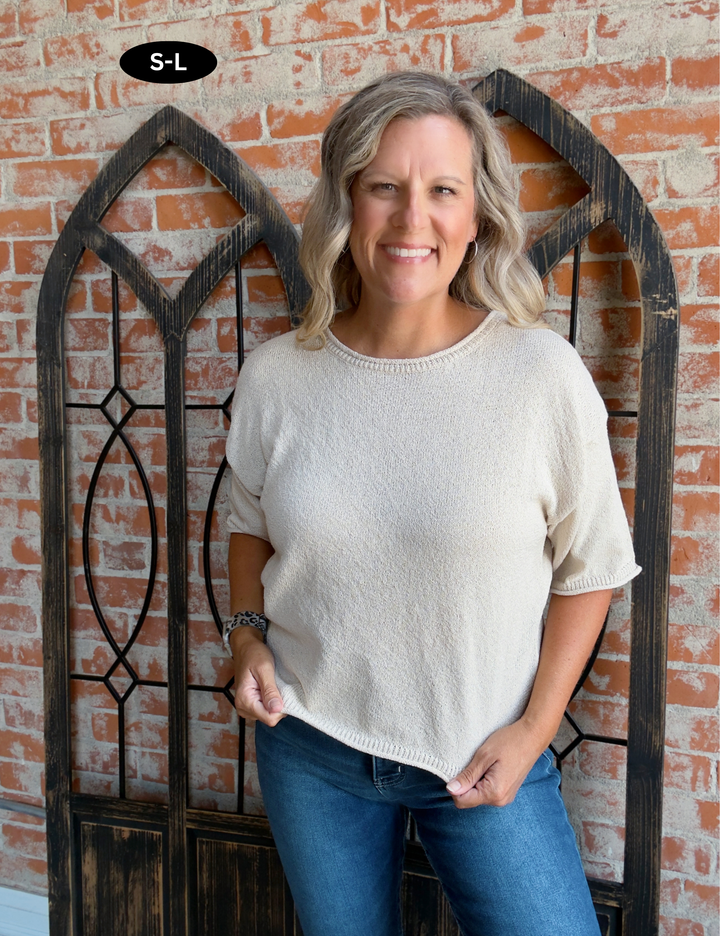 Always Will Oatmeal Sweater