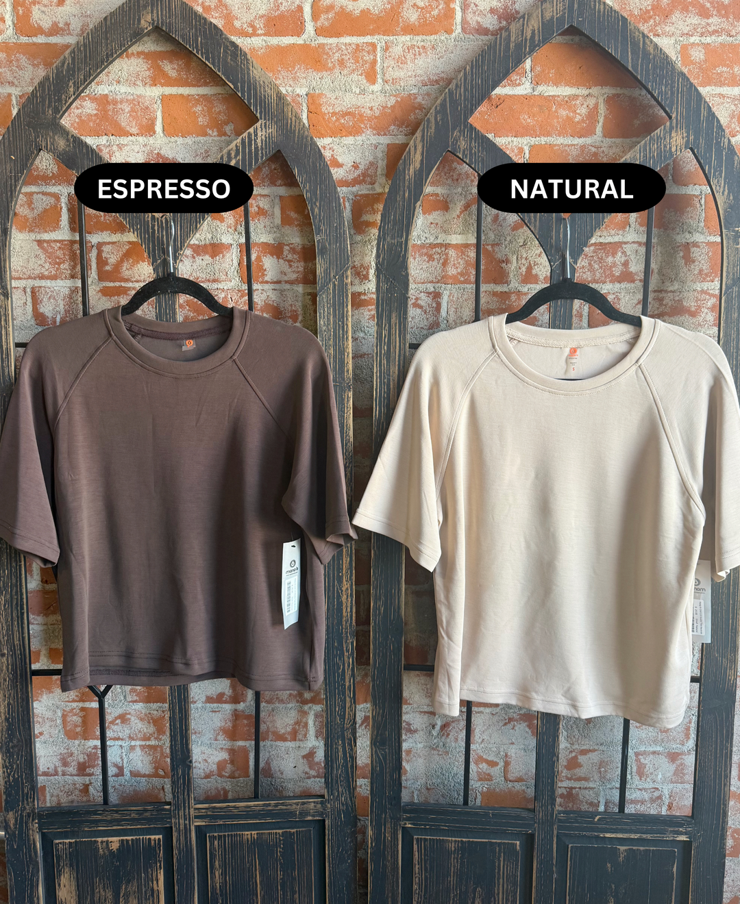 Keep It Chill 2.0 Scuba Tee-Neutrals