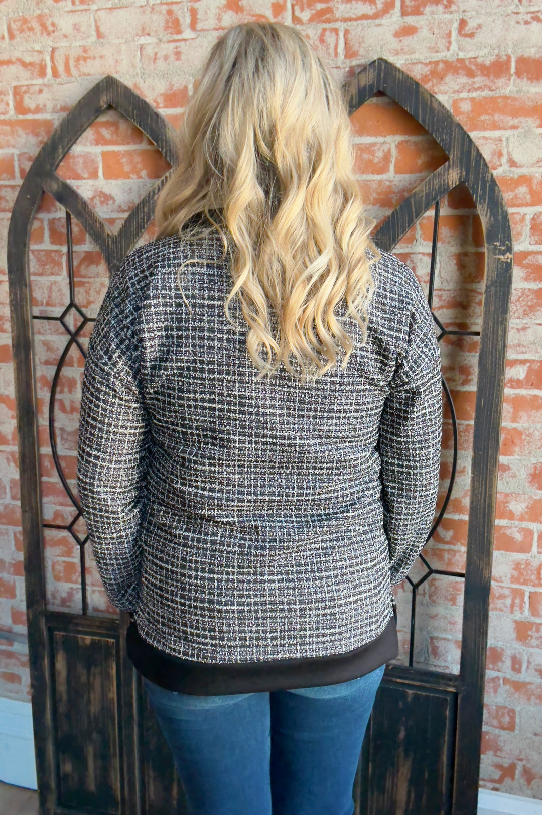 My Someone Special Tweed Halfzip