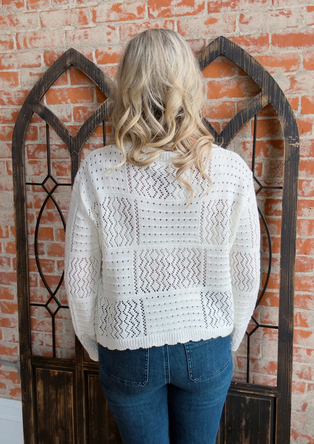 Spring Bliss Crochet Sweater Cardigan