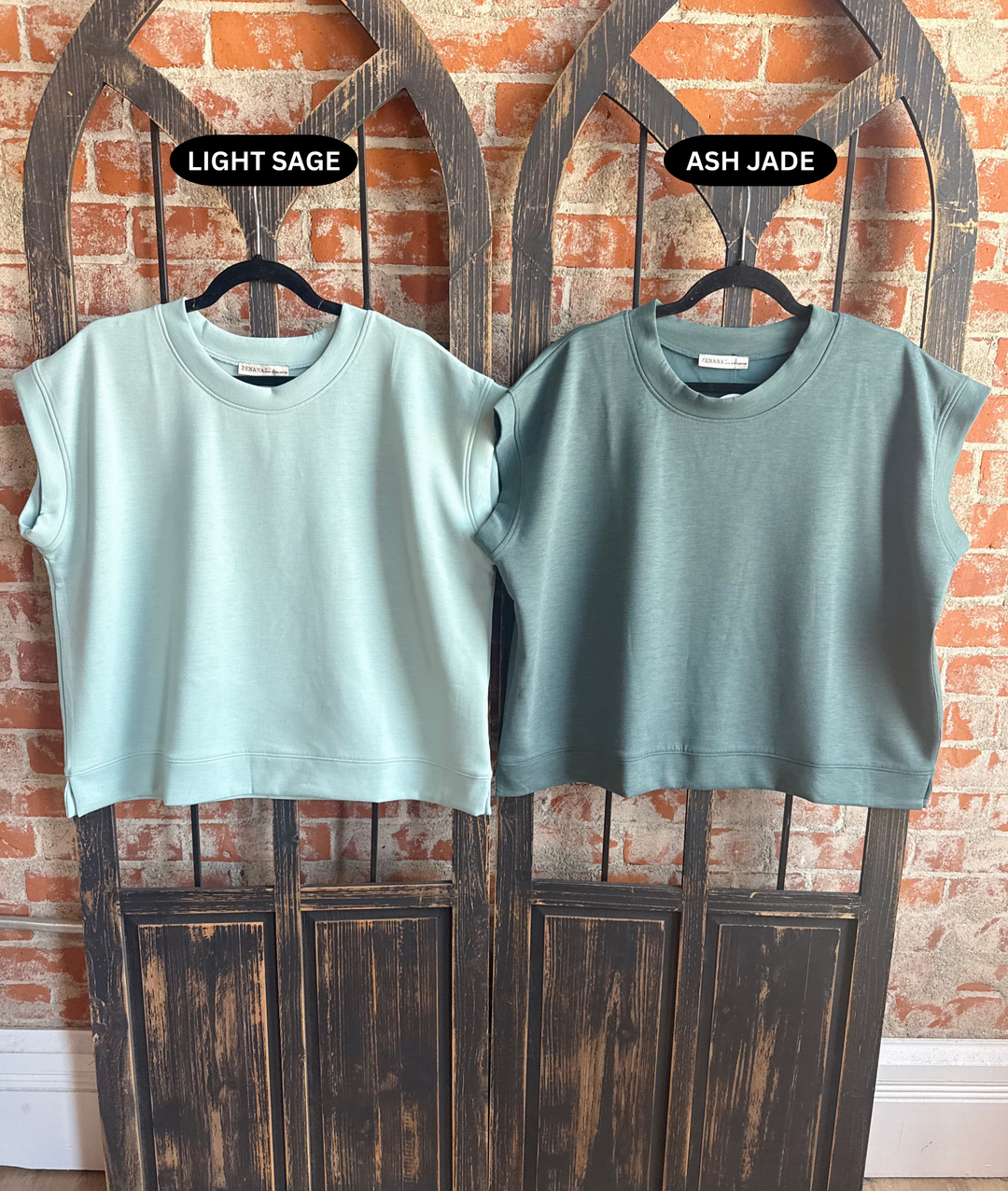 In The Zone Scuba Crew-Sage Tones