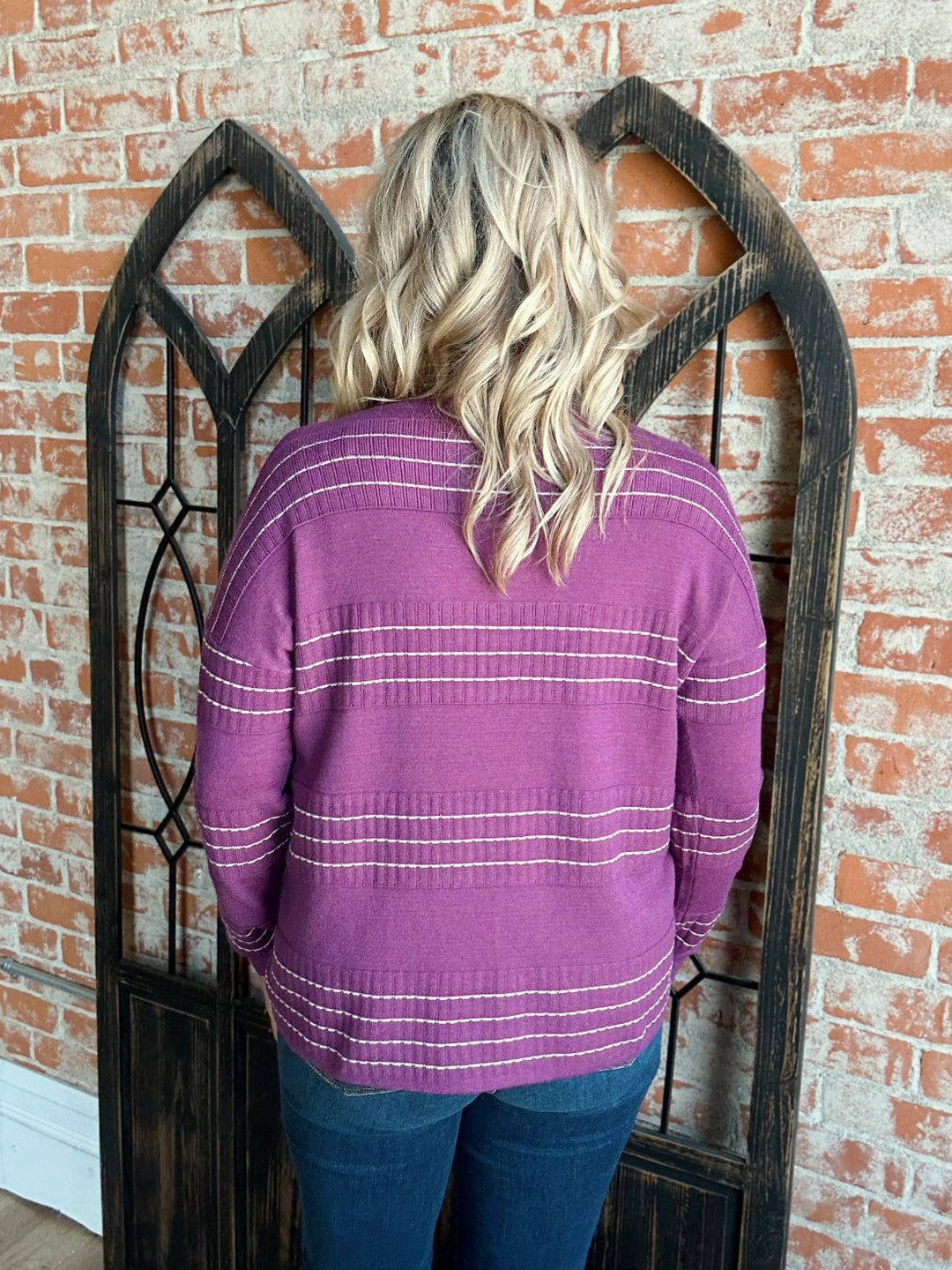 It's Always A Yes Striped Sweater-3 Colors