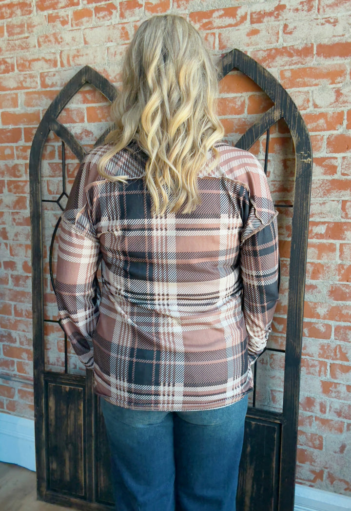 Plaid To Meet You Long Sleeve