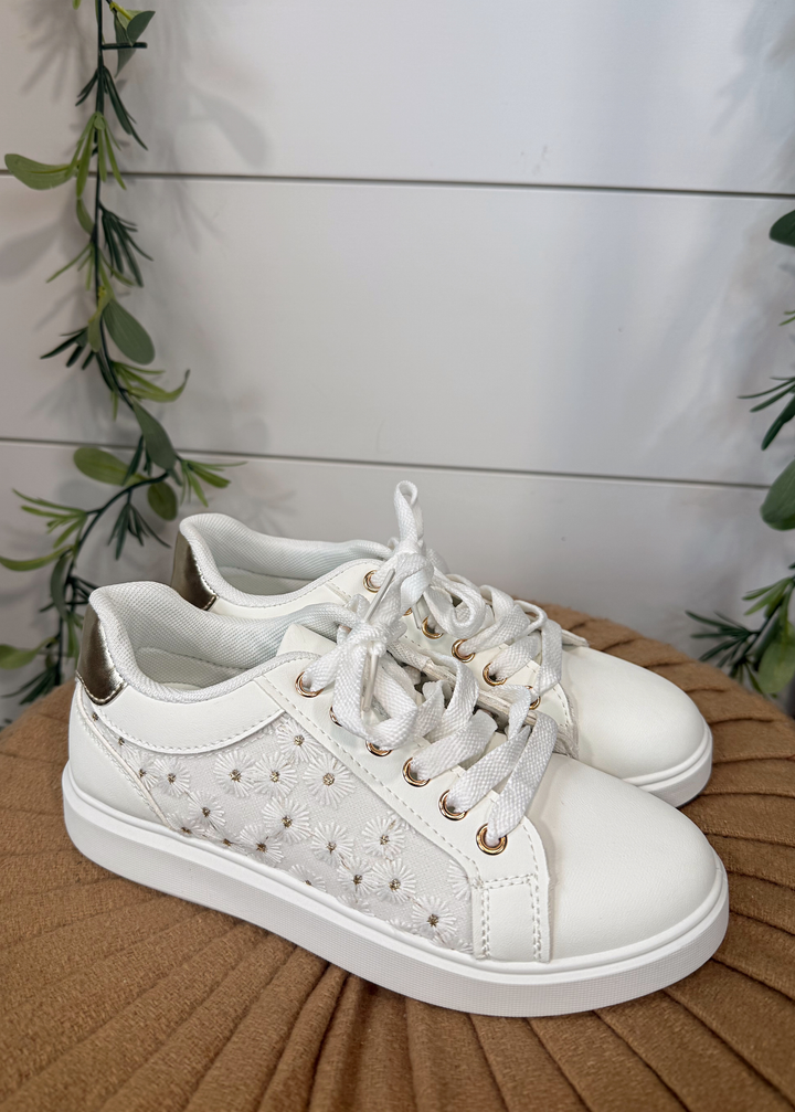 When Floral Meets Fashion Sneaker