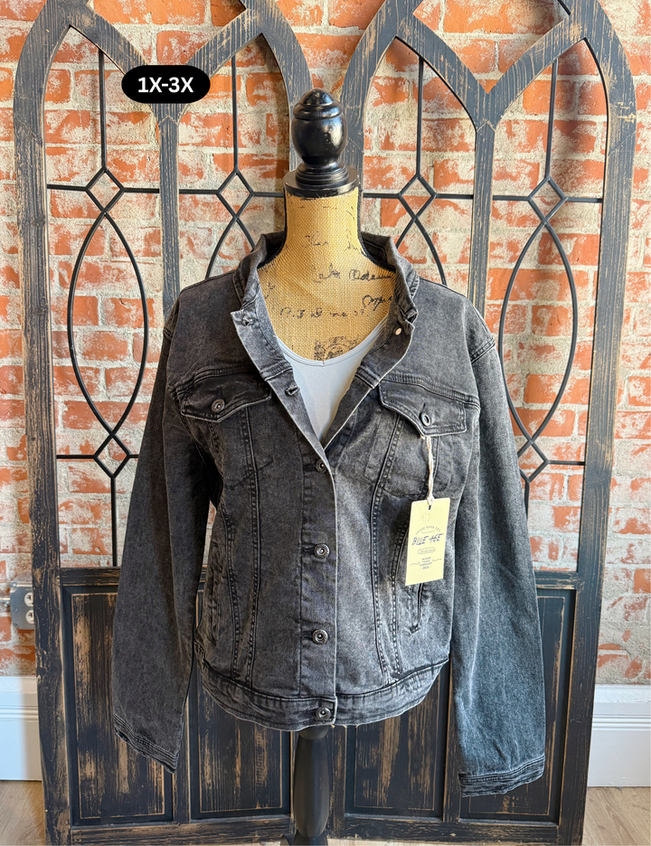Know What You Know Denim Jacket-Black