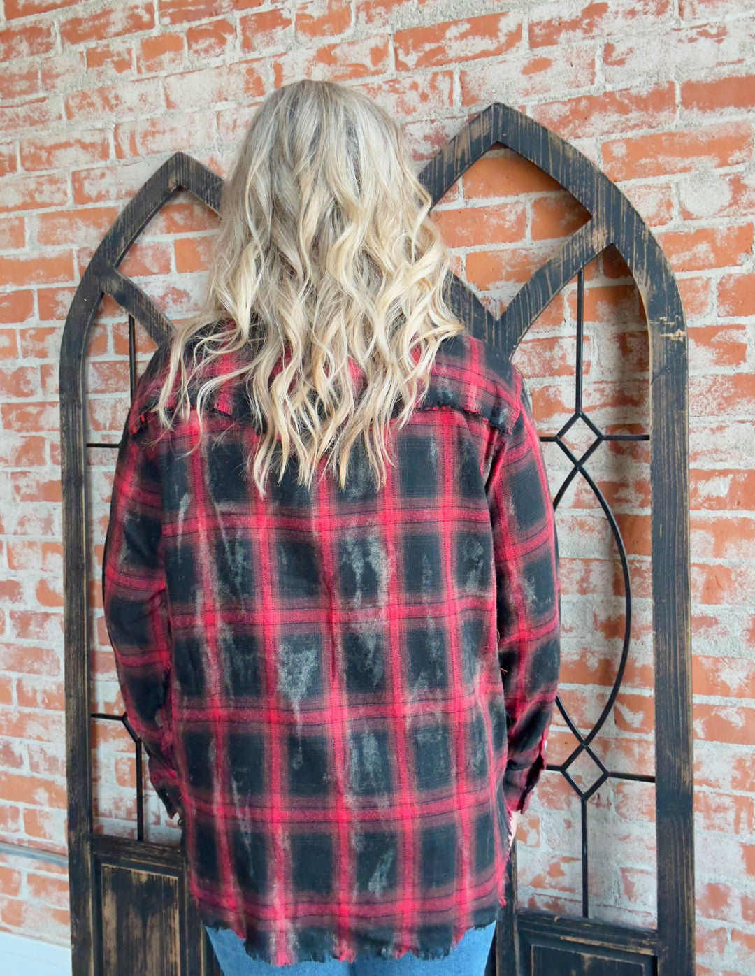 Steal Your Heart Washed Flannel