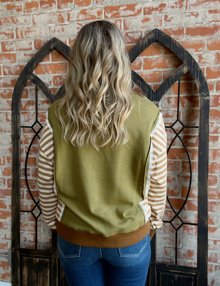 Caramel Apple Color Block