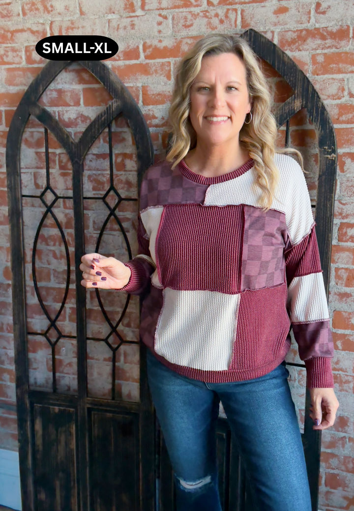 Check It Twice Color Block