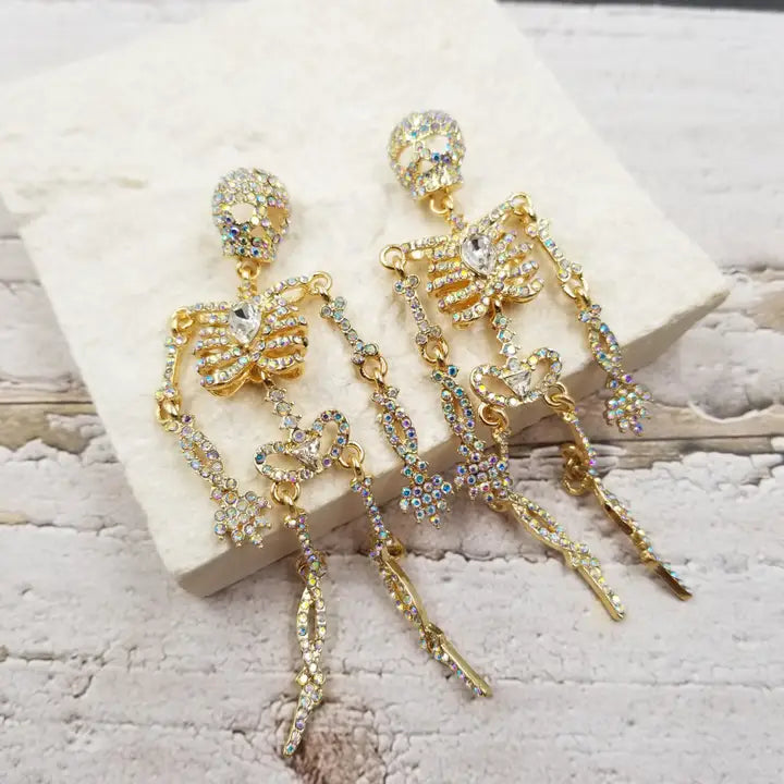 Elegant Skeleton Earring- 2 Colors