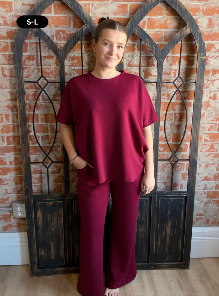 Thriving Scuba Set-Burgundy