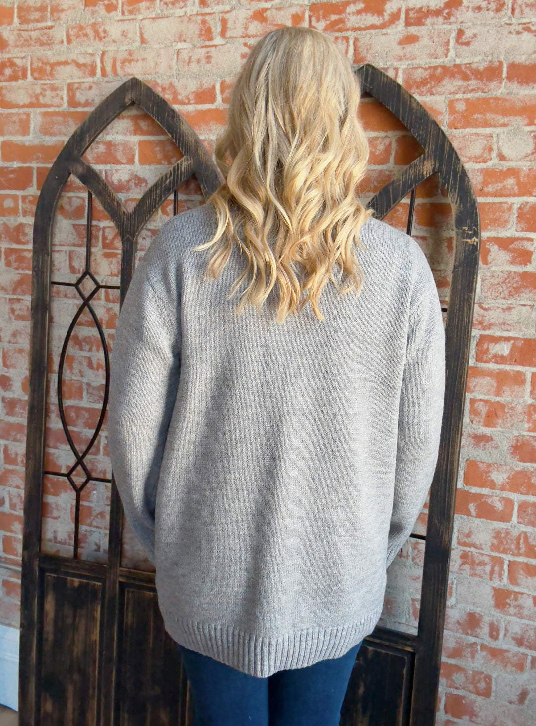 Need You Cardigan- H. Grey