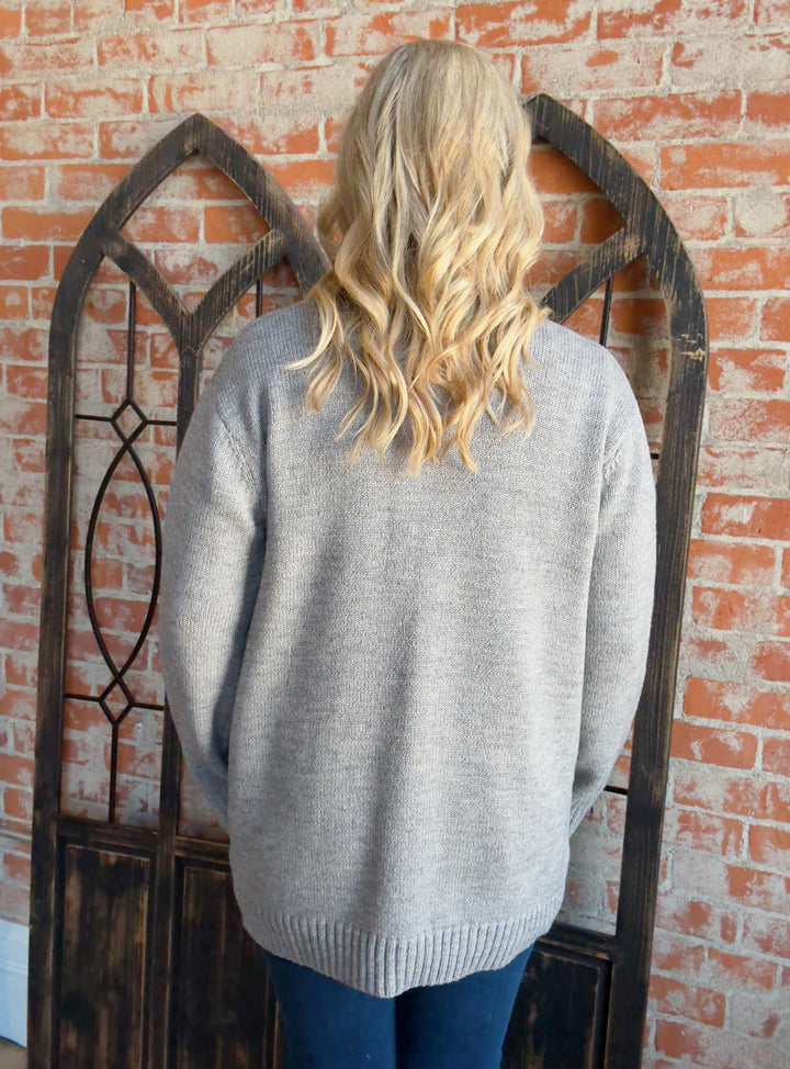 Need You Cardigan- H. Grey