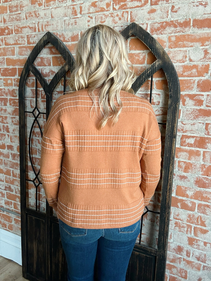 It's Always A Yes Striped Sweater-3 Colors