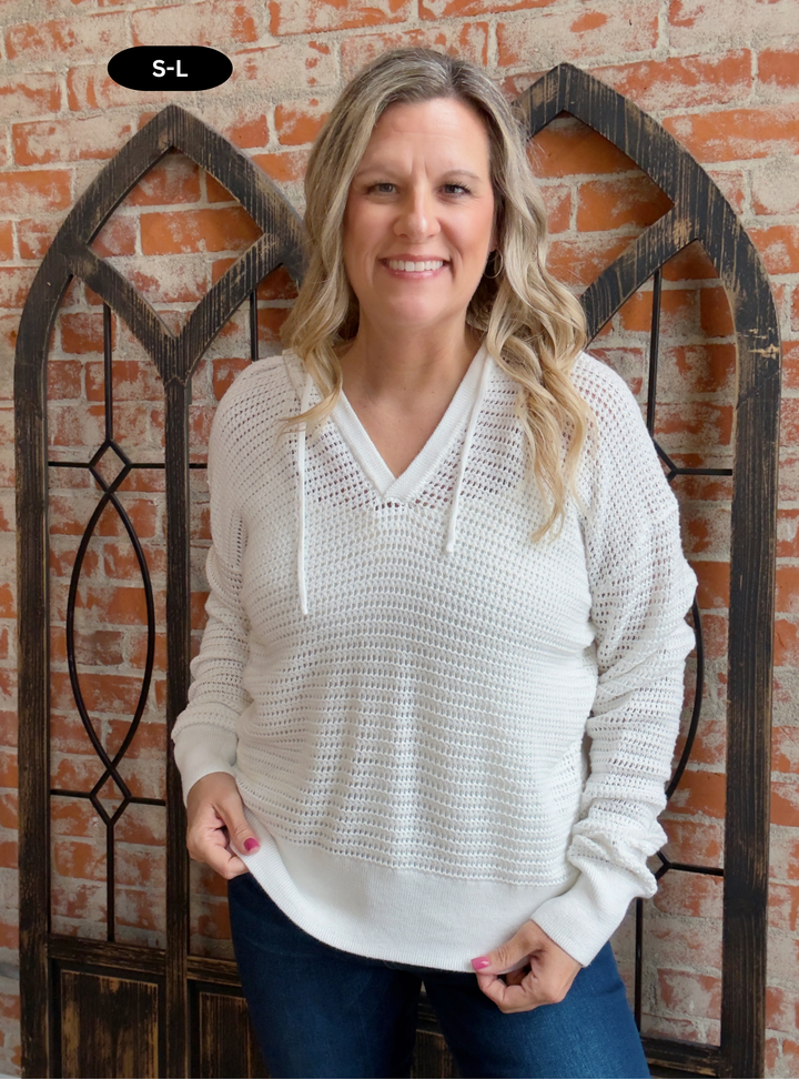 Breezy Crochet Hoodie