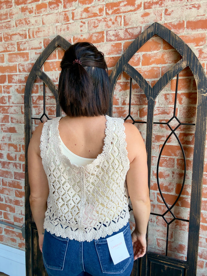 Shimmy & Shine Crochet Vest