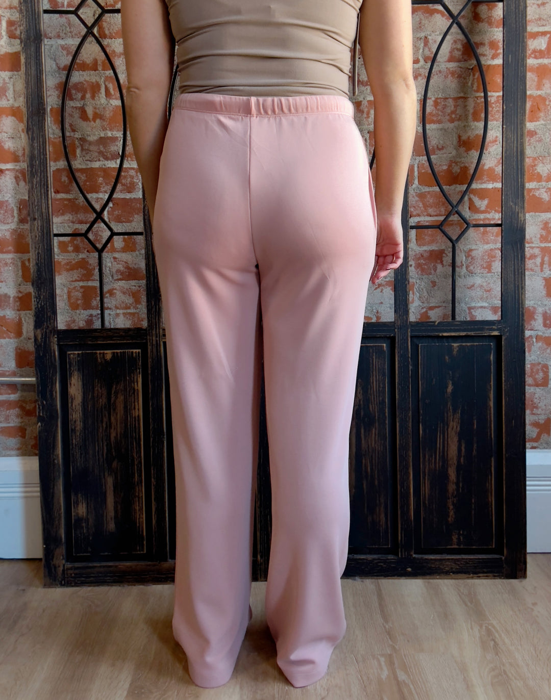 In Motion Scuba Pant-Blush