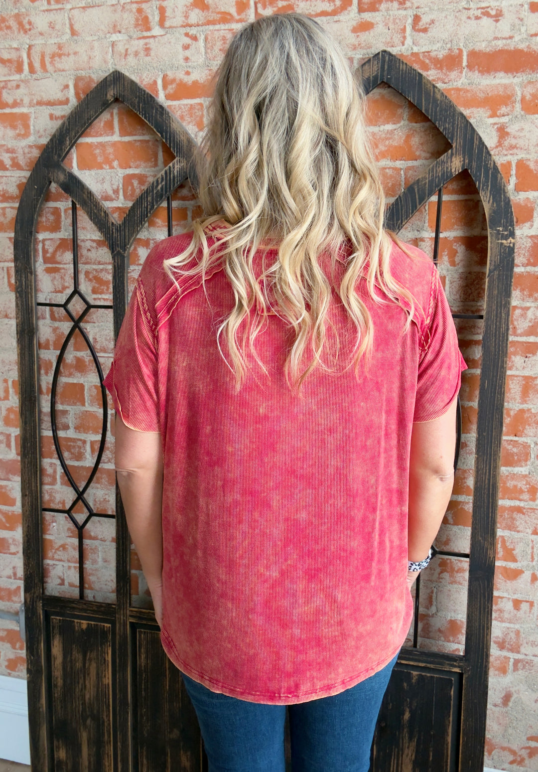 Softer Than Silk Tee- Cherry