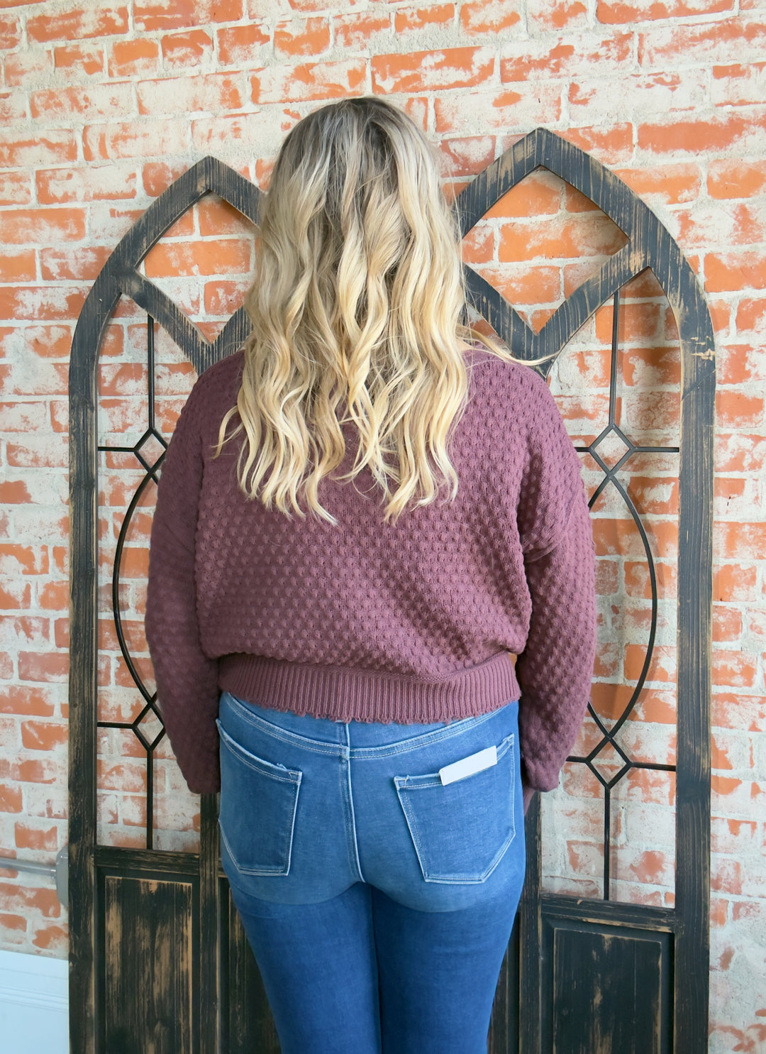Beggin' Me Cropped Sweater
