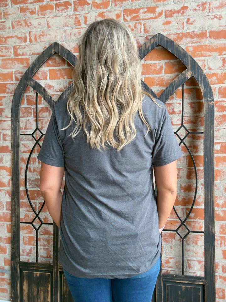 Charcoal OSU Buckeye Tee