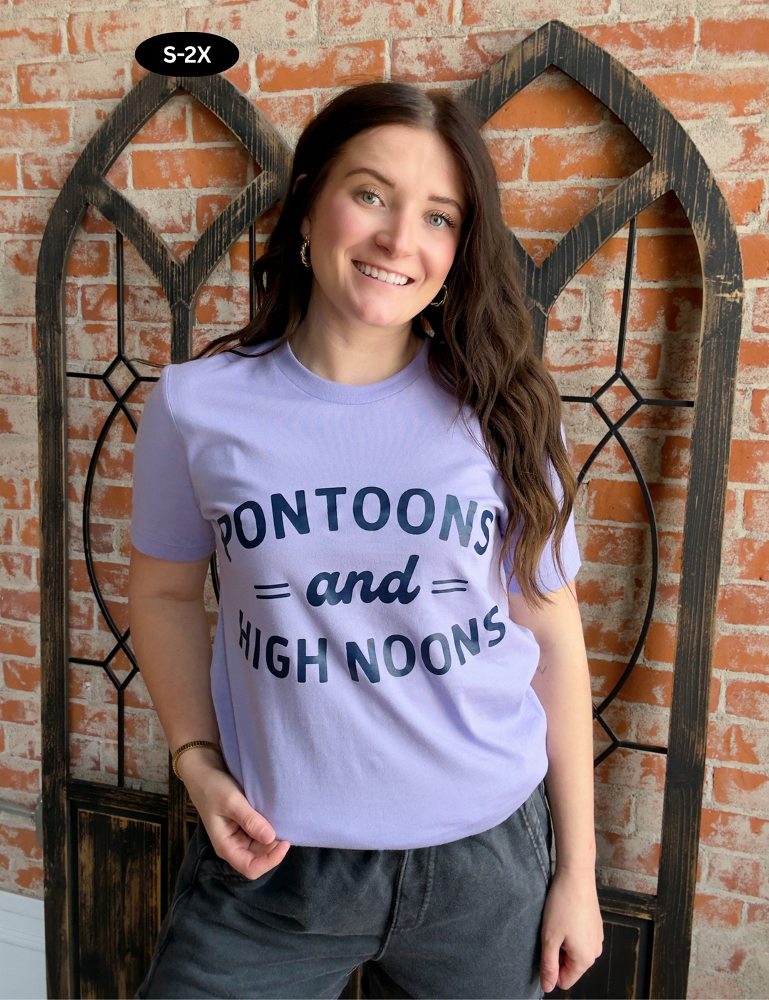 Lilac Pontoons & High Noons Graphic Tee