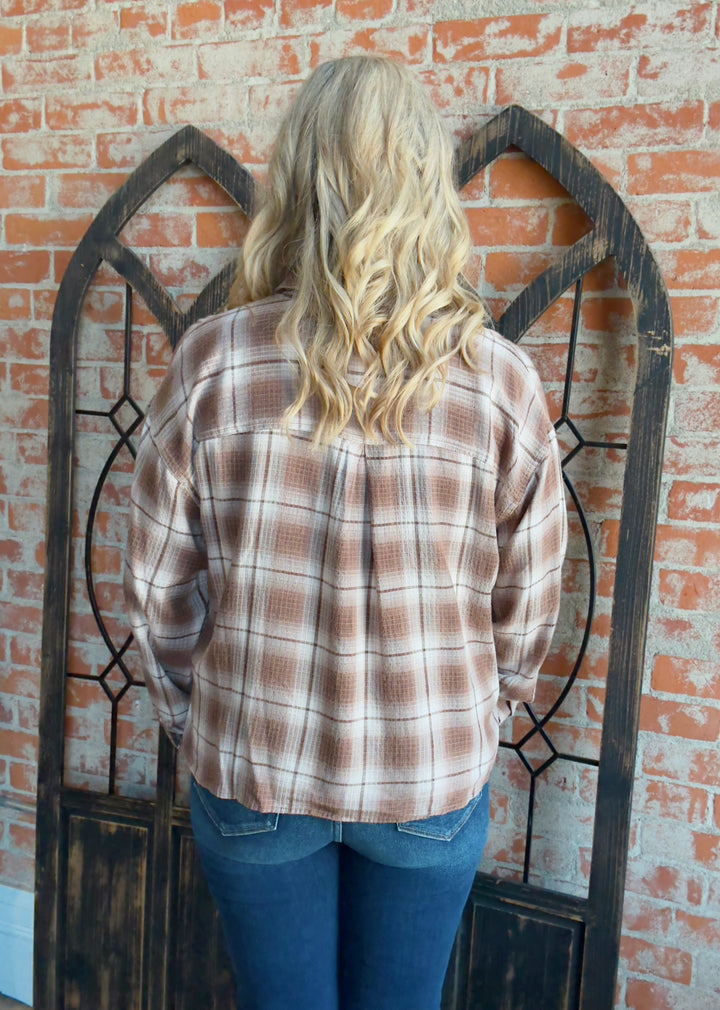 Fall Activities Mocha Flannel