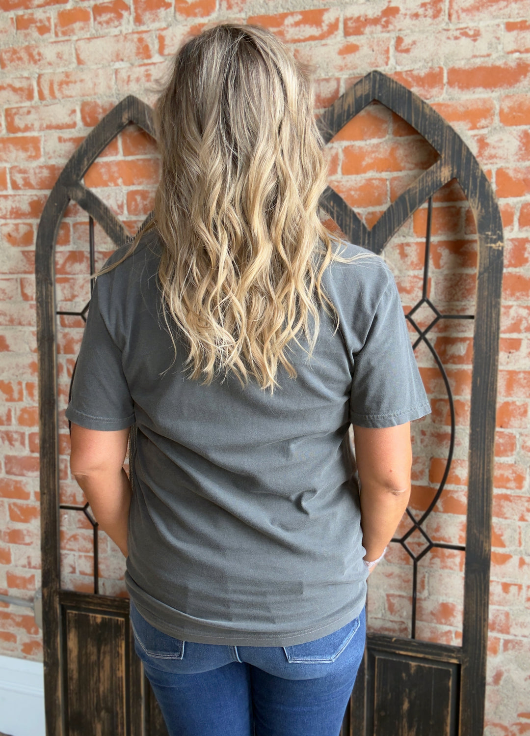 FALL Patterned Graphic Tee