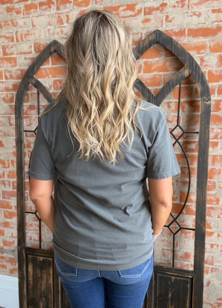 FALL Patterned Graphic Tee