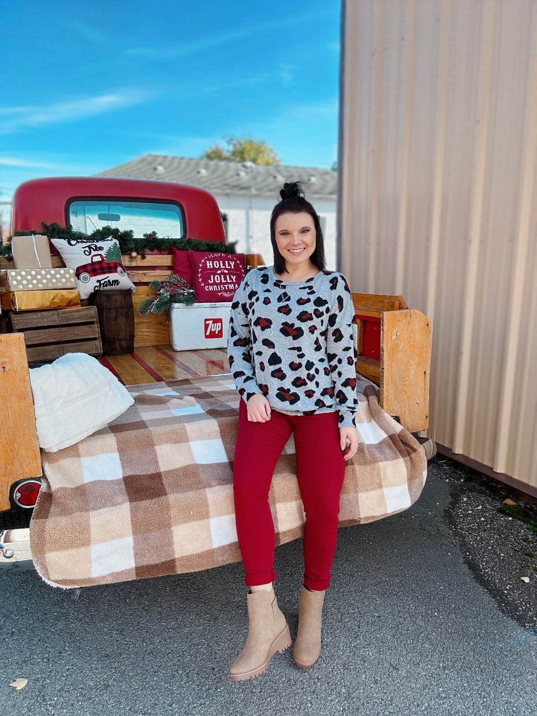 The Fire Within Her Leopard Weekender